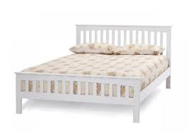 white wooden double bed 58 off