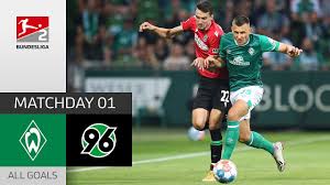 ˈvɛɐ̯dɐ ˈbʁeːmən), commonly known as werder bremen, werder or simply bremen, is a german professional sports club based in bremen, free hanseatic city of bremen.founded on 4 february 1899, they are best known for their professional football team, who will be competing in the 2. Sv Werder Bremen Hannover 96 1 1 All Goals Matchday 1 Bundesliga 2 2021 22 Youtube
