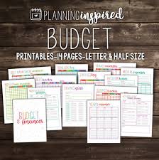 10 Printable Budget Planners To Keep You From Overspending