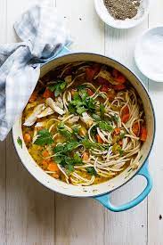 Easy Chicken Noodle Soup Recipe Simply Delicious gambar png
