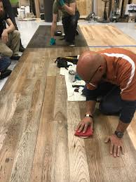 wood floor repair removing a wet