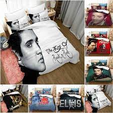 3d Elvis Presley Bedding Set Singer