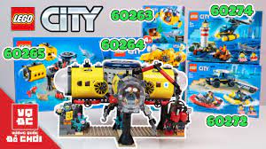 Khám phá đại dương với LEGO CITY 60265, 60264, 60263, 60272, 60274 | VƯƠNG  QUỐC ĐỒ CHƠI 05 - YouTube