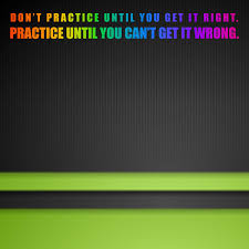 (richard carlson) don't practice until you get it right. Scrapbook Customs Practice Neon Quote Paper