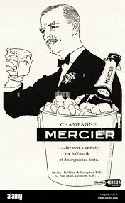 Пару постеров старой рекламы алкоголя. Шампанское Mercier Пару постеров старой рекламы алкоголя. Шампанское Mercier История,Алкоголь,Вино,Реклама