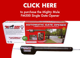 mule gate opener mighty mule fm500