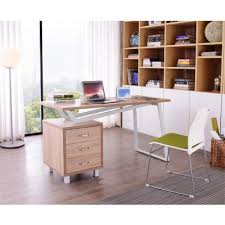 It's so easy and takes only seconds to. Computer Desk With Three Drawers White Oak Computer Desks Office Furniture Office