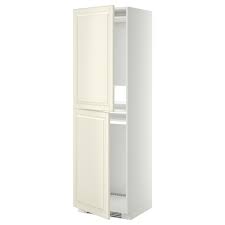 Always buy a fridge or freezer with a sliding door system. Metod High Cabinet For Fridge Freezer White Bodbyn Off White 60x60x200 Cm Ikea Ireland