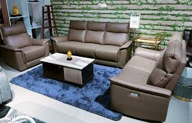 6 seater brown romio sofa set