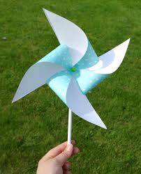 how to make a paper pinwheel i love