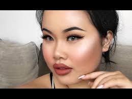 get ready with me go to makeup look