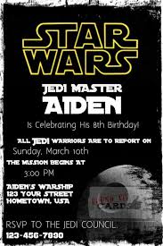 Star Wars Party Invitation Ideas Lindamedia Info