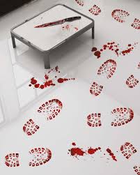 shoe prints floor sticker order