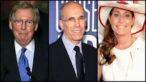 The elders one, eleanor mcconnell was born in 1972, while the second daughter of mitch and sherill was born in 1976 in the united states of america. Jeffrey Katzenberg Throws Political Might Behind Effort To Unseat Mitch Mcconnell The Hollywood Reporter