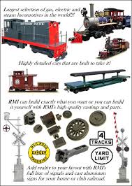 Eurorunner® and sibas® are registered trademarks of siemens ag. Rmi Railworks Live Steam Gas Diesel And Electric Locomotives Railcars Railroad Track Railroad Signals And Miniature Railroad Supplies