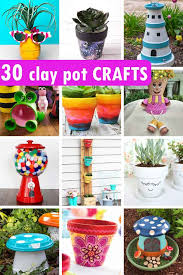 30 clay pot crafts fun ideas for