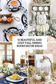 fall dining room décor ideas