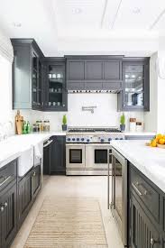 black beadboard kitchen cabinets with