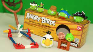 New K'nex Angry Birds Matilda Vs Small Sleeping Pig! - YouTube