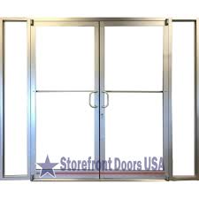 Commercial Double Front Door With