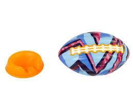 coloured soft rugby ball toys