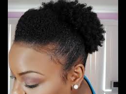 Natural hair is not necessarily a symbol of the wearer's black pride, but it is definitely a symbol of accepting our hair as it grows from our heads. Quick And Easy Hairstyle On Natural Hair Simplyounique Youtube