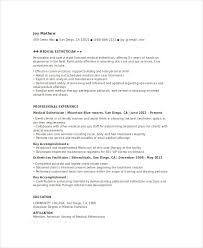 Esthetician Resume Template 5 Free Word Documents