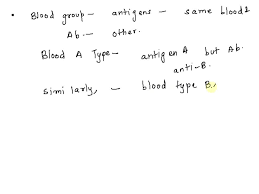 antibos present in his or her blood