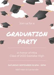 high graduation announcement