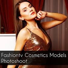 cosmetics photoshoot fashiontv models