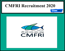 Central marine fisheries research institute (cmfri) is inviting eligible candidates to apply for 1 contractual posts of young professional ii. Cmfri Recruitment 2020 Out Apply Now
