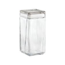 Anchor Hocking Stackable Square Glass
