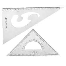 And 60 degree triangles up to 8.5. Students 30 60 45 Degree Plastic Triangle Rulers Protractor Measure Tool 2 Pcs School Supplier Walmart Com Walmart Com