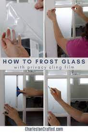 How To Frost A Glass Door
