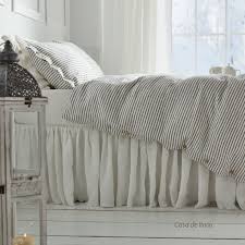 Stone Washed Duvet Cover In Gray
