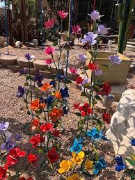 Assorted Metal Flowers Zona Fountains