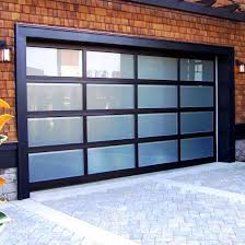 Tempered Glass Panel Sectional Garage