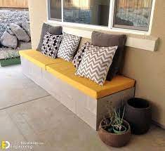 Top 40 Diy Cinder Block Outdoor Bench