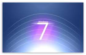 hi tech windows 7 logo ultra hd desktop