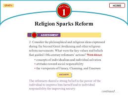 8 Reforming American Society Religion Sparks Reform Ppt