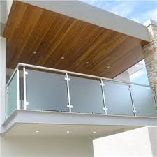 Glass Balcony Railing Designs With