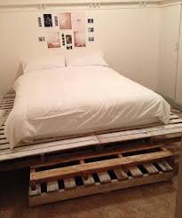 King Size Pallet Bed