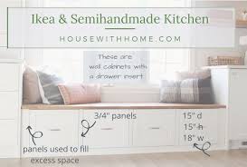 Build A Bench Seat From Ikea Cabinets