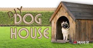 Easy Diy Dog House Plans Sit Means