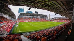 What will the sporting venue of tomorrow look like? Brentford Community Stadium Aufnahme Von Brentford Fc Griffin Park Tripadvisor
