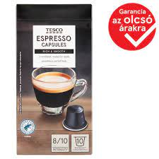 tesco espresso arabica and robusta