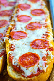 Pepperoni French Bread Pizza - Easy Budget Recipes