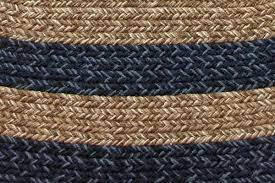 ohio country navy brown braided rug
