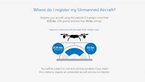 register your drone with the faa