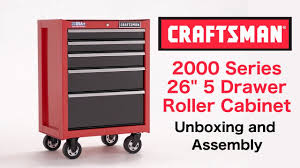 craftsman tool chest unboxing
